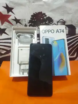 Oppo A74 Second Ram 6/128 lengkap Mulus 100% Original