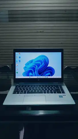 HP Probook 640 G4 i5 8350U RAM 8GB SSD 256GB NVMe Layar 14 IPS FHD