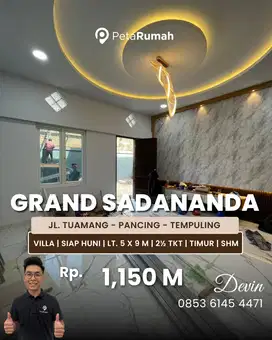 Jual Townhouse Siap Huni Lux Daerah Pancing
