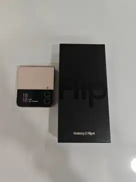 Galaxy Z flip 4 pink gold 8/128 mulus