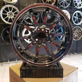 Fs Velg Rays CE28 R17 Black Chrome