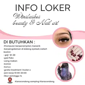 LOWONGAN KERJA EYELASH