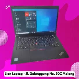 RAM 16GB SSD 256GB Core i5 Gen 8 Slim Lenovo Thinkpad X390 [15|05]