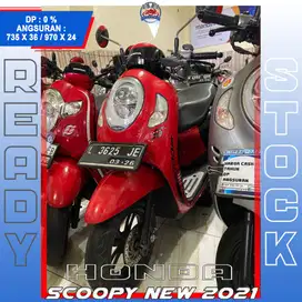 HONDA SCOOPY NEW 2021 PLAT L READY MASZEHH HIKMAH MOTOR KEPUH