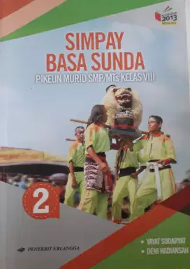 Buku SIMPAY BASA SUNDA untuk SMP/MTS kelas 8 bekas