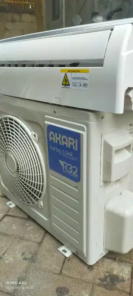 Ready unit AC Akari 1/2 r32 lowwat full ORI full freon