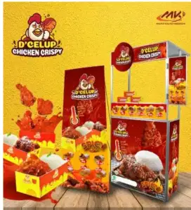 Paket usaha d'celup chicken crispy