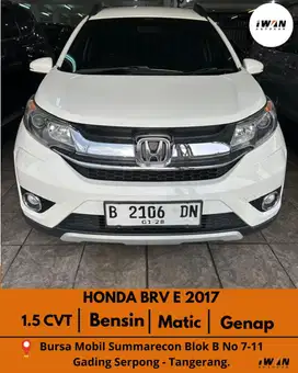 2017 Honda BRV E 1.5 CVT AT