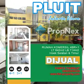 Dijual rumah komersil bs usaha di Pluit Karang Permai,JakUt LT642m2