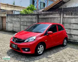 CASH HONDA Brio Satya E A/T 2017 - Red Metallic