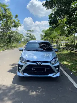 Dijual Toyota Agya GR AT 2022 warna Silver, Nopol DA