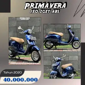 Piaggio VESPA PRIMAVERA 150 IGET ABS TH 2020 Warna Biru