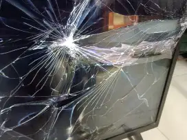 tv Led lg 55 in smart  minus pecah korban kdrt