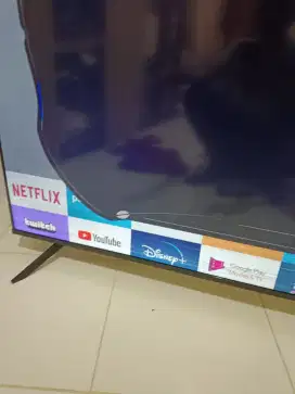 tv led spc tv goggle 75 inci minus pecah