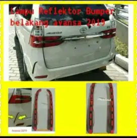 Jual Lampu Reflektor Bemper Belakang Avanza 2019-2022 Baru