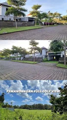 VILLA HITUNG TANAH FULL GOLF VIEW DI PECATU BALI