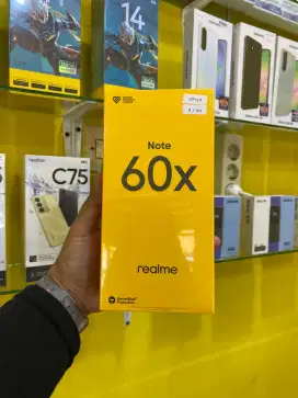 Realme Note 60x 4/64Gb Garansi Resmi 1 Tahun Segel
