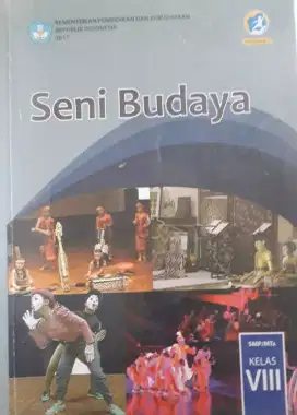 Buku pelajaran Seni Budaya kelas 8