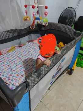 Baby box space biru