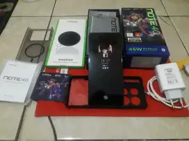 INFINIX NOTE 40 8+8/256 MULUS FULLSET GARANSI PANJANG HARGA NEPIS BUBU