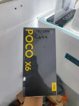 Baruu!! POCO X6 12/256 MURAH AJA