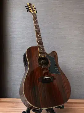 Gitar akustik elektrik cole clark Rosewood