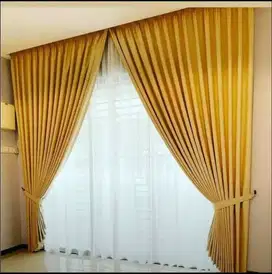 Pasang Gorden Tirai Roller Blind/Roll/Vertical/Vertikal Gordyn Hordeng
