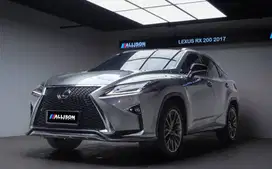 [Low KM]Lexus RX 200t 2.0 F Sport SUV AT 2017 SILVER No Pol Genap