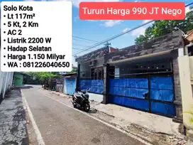 Jual Rumah Area Solo Kota Dekat Purwosari, Jajar, Laweyan