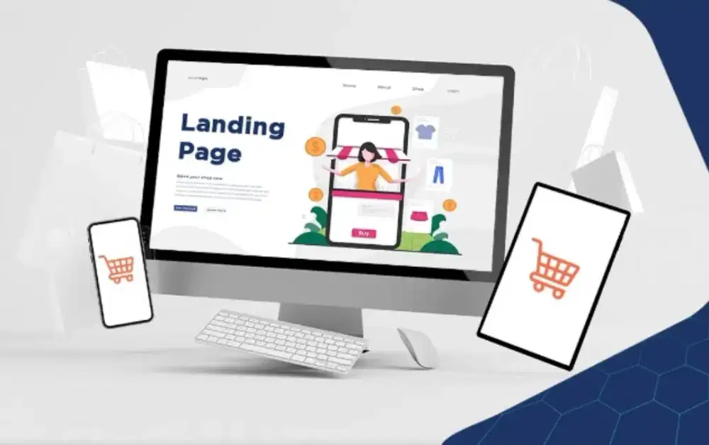 Landing page premium