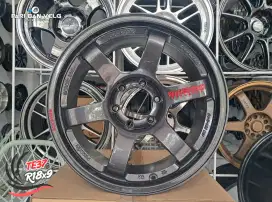 ️️Velg TE37 New Design
Ring 18 lebar 9 pcd. 6x139,7 
et. 0 Warna. Grey