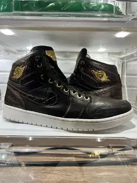 Sepatu nike pinnacle croco coklat impor