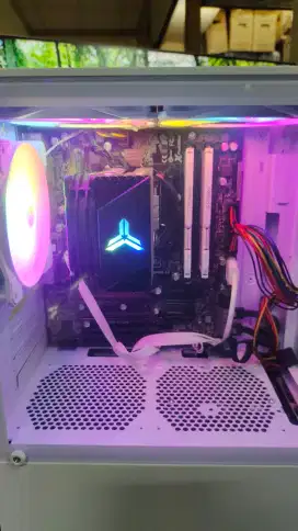 PC ci7 gen4, SSD, hd 1tb, VGA 4G ddr5, casing aquarium new