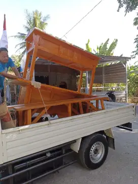 Gerobak Angkringan jg Melayani Pesanan Grobak Bakso Mie Bubur Sate dlL