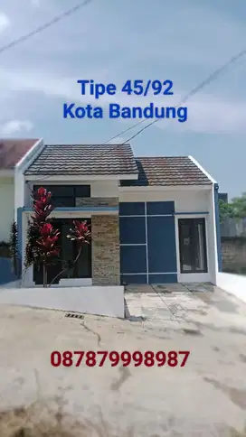 Rumah Harga Murah Kota Madya Bandung Kredit Tanpa Bank