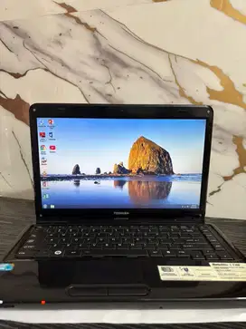 Laptop Toshiba L740 (second). 1 jutaan normal dan bergaransi