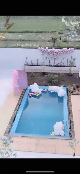Dijual villa / dijual rumah semi villa murah beserta tanah nya