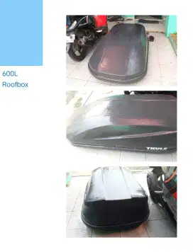 (NEGO) Di jual Murah RoofBox Thule 600L Non-Ori