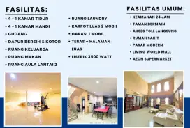 RUMAH SIAP HUNI DAN NYAMAN DI ALAM SUTERA