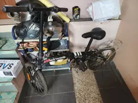 Sepeda lipat ACE Airwalk capucino
