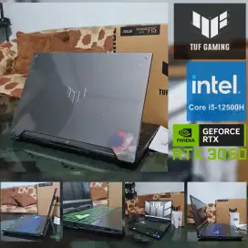 Asus TUF FX507ZC4 Laptop Gaming RTX 3050 i5-12500H Mulus