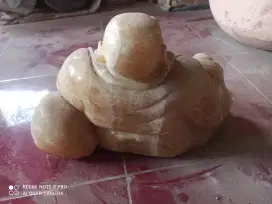 Patung dewa uang batu onik