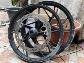 Jual velg bekas satria Fu 150