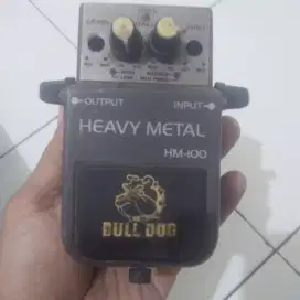 Efek Gitar BULLDOG heavy metal HM-100, untested, jual apa adanya