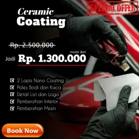 SALON / POLES MOBIL PANGGILAN & NANO COATING MURAH (TERBAIK)