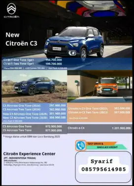 Citroen c3 aircroress M/c