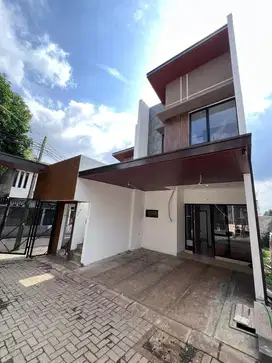 Rumah Cantik Murah Full Furnish di Cirendeu dekat MRT Lebak Bulus