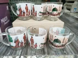Cangkir Teh Gembung Motif Masjid