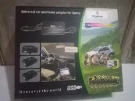 Charger mobil / rumah for laptop Dll
