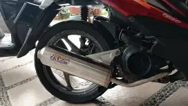 KNALPOT STANDAR RACING STAINLESS HONDA BEAT FI 2013 - 2019